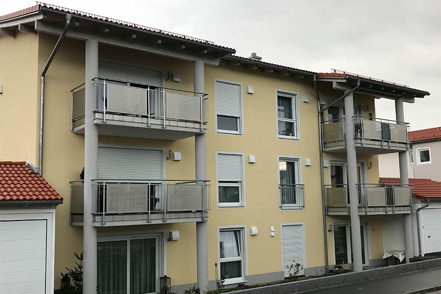 BV Neubau mehreren Mehrfamilienhäuser in Passau